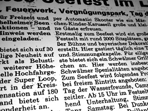 Veranstaltungsbüro Wagner Presse