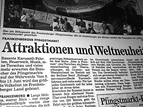 Veranstaltungsbüro Wagner Presse