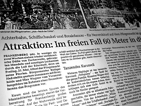 Veranstaltungsbüro Wagner Presse