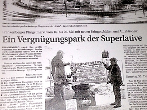 Veranstaltungsbüro Wagner Presse